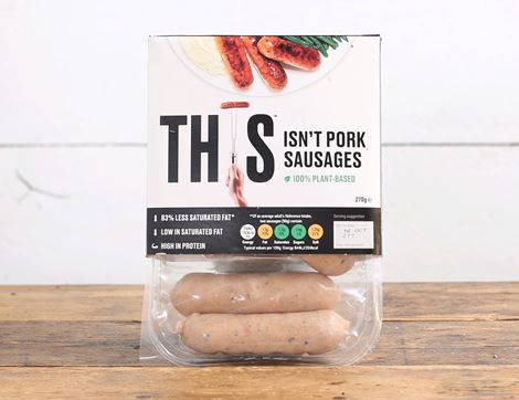 this isn't plant-based sausages b corp non-organic this