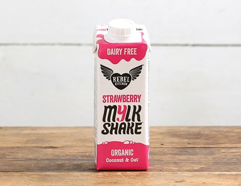 strawberry mylk shake rebel kitchen