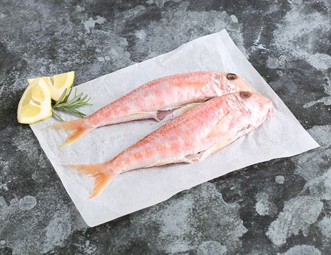 whole wild red mullet