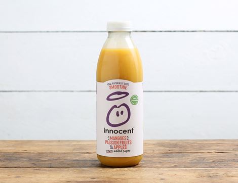 mangoes, passion fruit & apples smoothie innocent