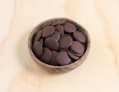 dark chocolate button refill (56%) cocoa loco