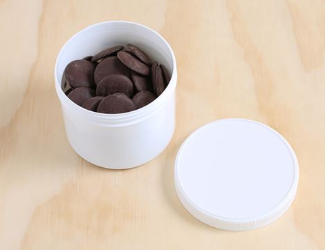 Dark Chocolate Buttons Refill (56%), Organic, Cocoa Loco (250g)