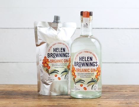 Gin with Pear & Sea Buckthorn, Organic, Helen Browning's (70cl)