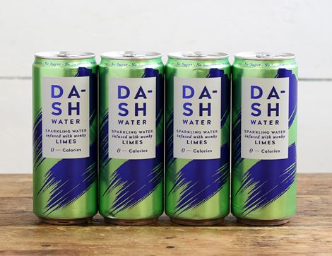 lime infused sparkling water dash water