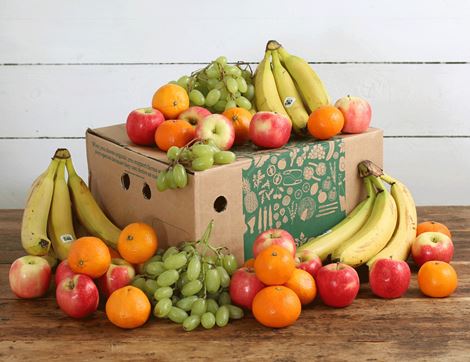 organic office fruit box fed by Abel & Cole