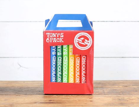 rainbow of chocolate gift pack tony's chocolonely