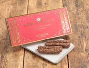 yuletide spice truffle loglets booja-booja