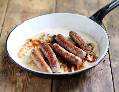 Pork Sausages, Gluten-Free, High Welfare, Non-Organic, Peelham Farm (300g)