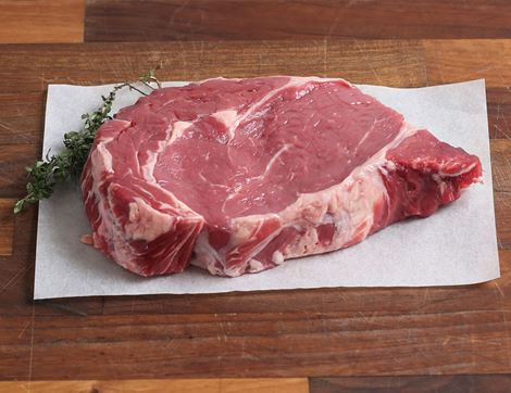 35 day dry-aged rib-eye steak daylesford