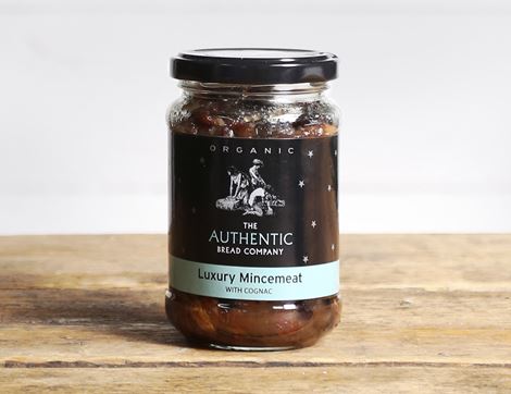 Luxury Mincemeat with Cognac, Organic, Authentic Bread Co. (300g)