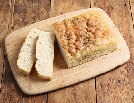 rosemary & sea salt focaccia the celtic bakers