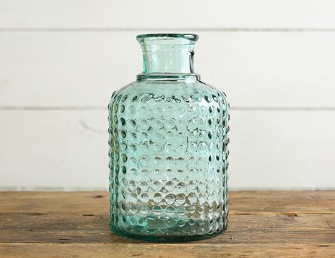 recycled bubble bottle vase jarapa