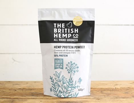 hemp protein powder non-organic british hemp co