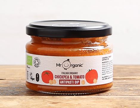 Chickpea & Tomato Antipasti Dip, Organic, Mr Organic (230g)
