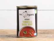 Tomato & Basil Soup, Organic, Mr Organic (400g)