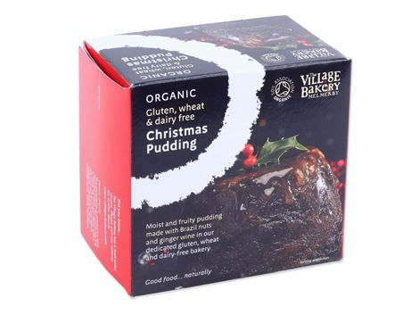 Christmas Pudding, Gluten Free, The Village Bakery (200g)
