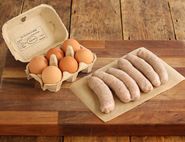 sausage & eggs bundle abel & cole