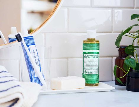 Almond All-One Magic Soap, Organic, Dr Bronner's (475ml)
