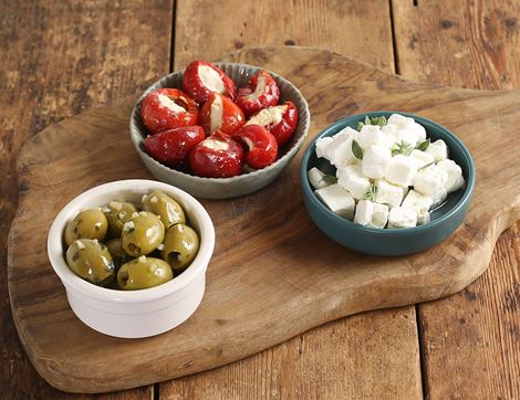 cold meze platter