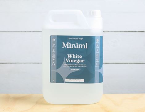 White Cleaning Vinegar Refill, Miniml (5L)