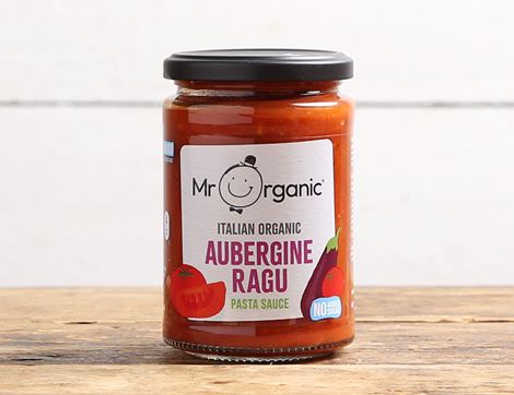 Aubergine Ragu, Organic, Mr Organic (350g)