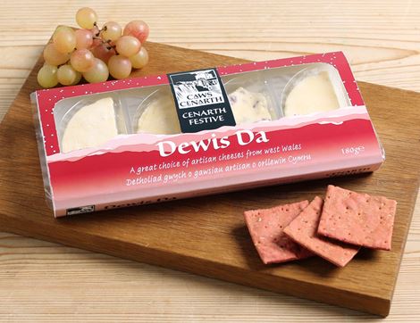 Dewis Da Cenarth Christmas Selection, Organic, Caws Cenarth (180g)