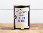Butter Beans, Organic, Mr Organic (400g)