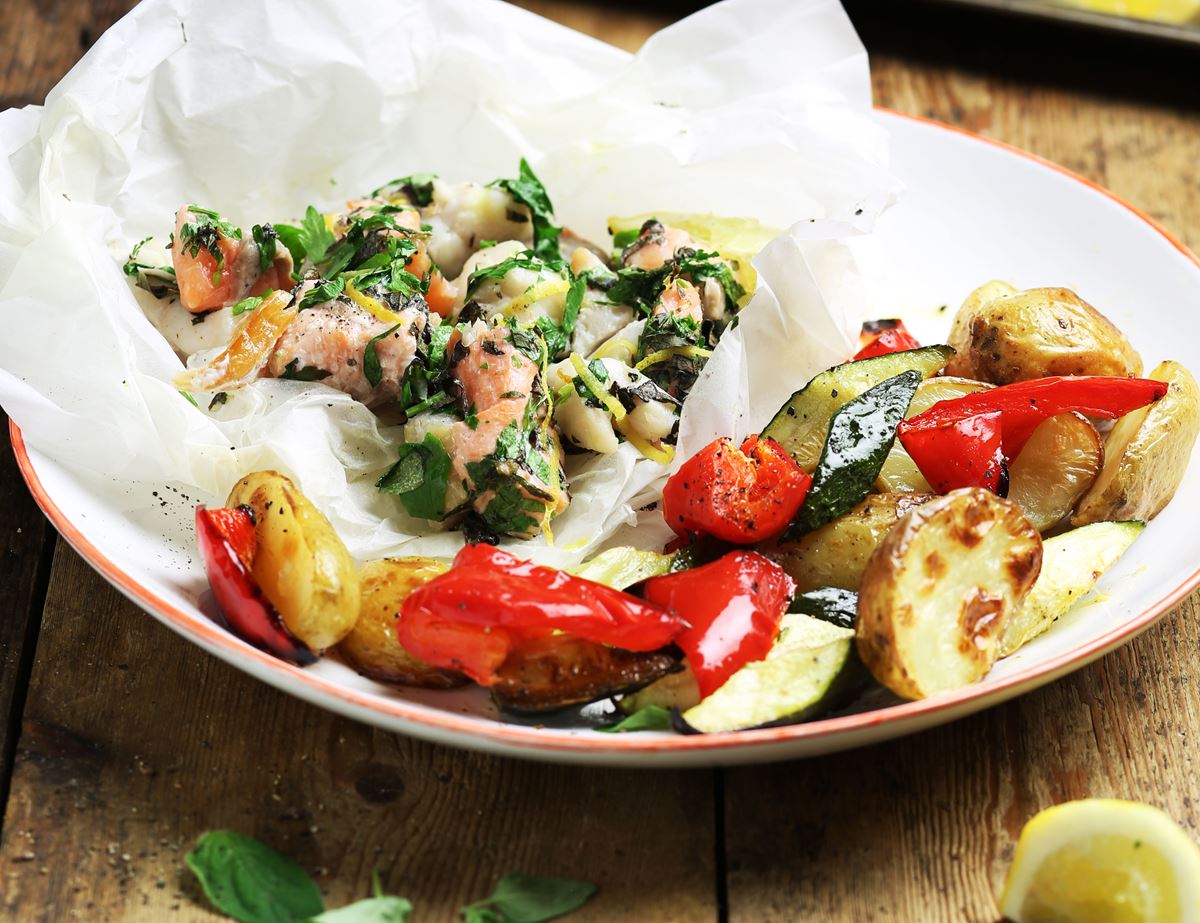 Lemon & Herb Fish Parcels