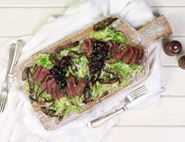 Venison Steaks with Summer Berry Sauce