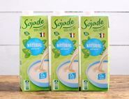 Natural Soya Drink, Organic, Sojade (3 x 1 litre)