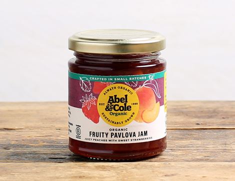 Fruity Pavlova Jam, Organic, Abel & Cole (220g)