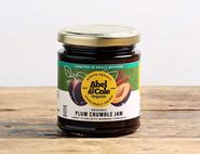 Plum Crumble Jam, Organic, Abel & Cole (220g)