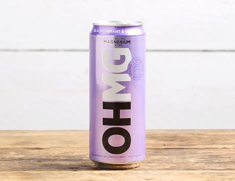 Blackcurrant & Vitamin C Magnesium Water, B Corp, Non-Organic, OHMG (330ml)
