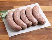 Lincolnshire Sausages, Organic, Soya & Gluten Free, The Green Butcher (400g)