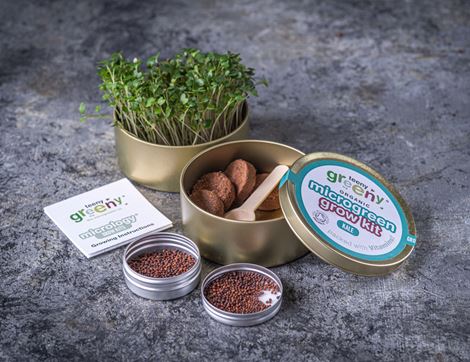 Microgreen Grow Kit, Kale, Organic, Teeny Greeny