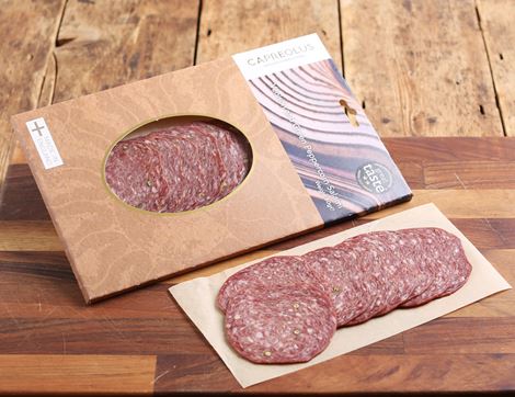 Venison & Green Peppercorn Salami