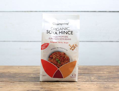 Soya Mince, Organic, Clearspring (250g)