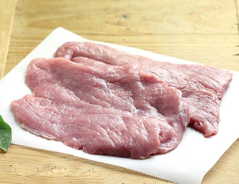 Pork Escalopes, Organic, Daylesford (360g, pack of 2)