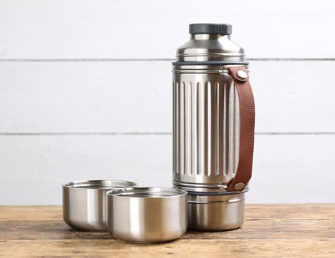 Explorer Flask Duo, Black & Blum (1L)