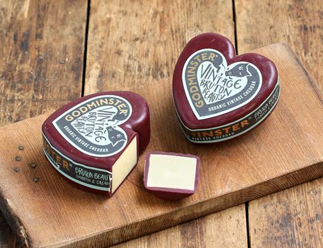 vintage cheddar heart godminster