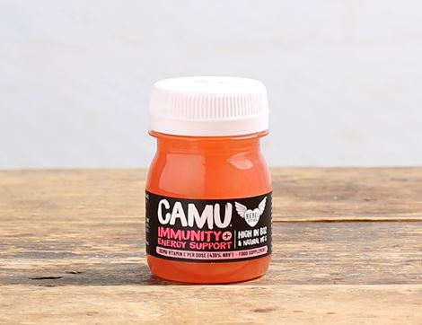 Camu Immunity + Energy Support Shot, Non-Organic, B Corp, Rebel Kitchen (60ml)