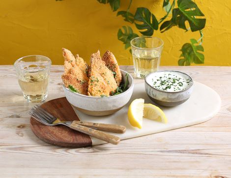 Wild Haddock Goujons, Gluten Free, Non-Organic, The Fish Society (250g)