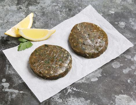Wild Yellowfin Tuna Burgers, Non-Organic, The Fish Society (230g)