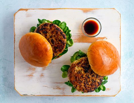 Wild Yellowfin Tuna Burgers, Non-Organic, The Fish Society (230g)