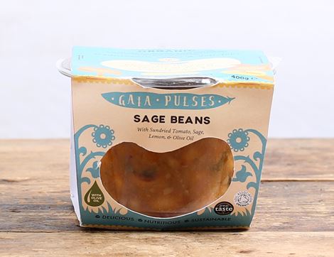 Sage Butter Bean Stew, Organic, Gaia Pulses (400g)