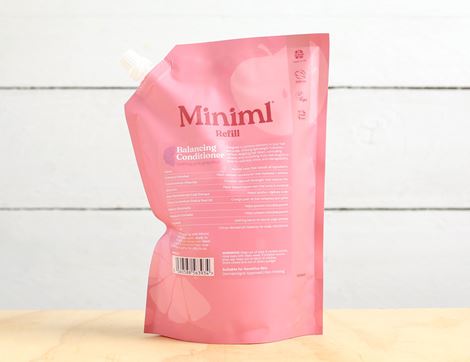 Pink Grapefruit & Aloe Vera Conditioner, Reusable Refill Pouch, Miniml (1L)