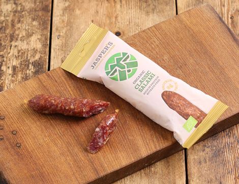 Classic Salami, Organic, Jasper's Organic Treasures (25g)
