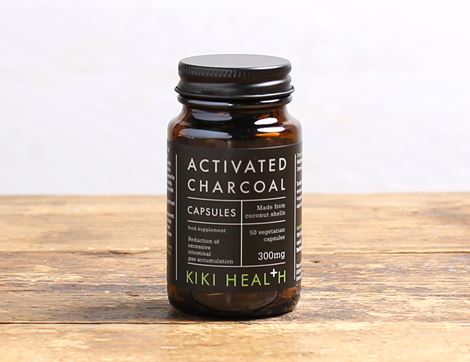 Activated Charcoal, Non-Organic, KIKI Health (50 Capsules)