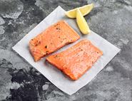 Salmon Fillets with Orange & Basil, Land-Based Responsibly-Farmed, Silverscale (260g, pack of 2)