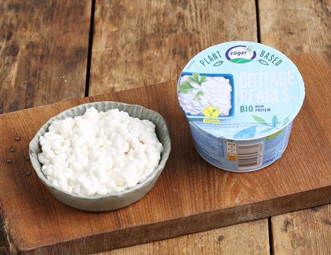 Cottage Drops, Vegan Cottage Cheese Alternative, Organic, Züger (200g)